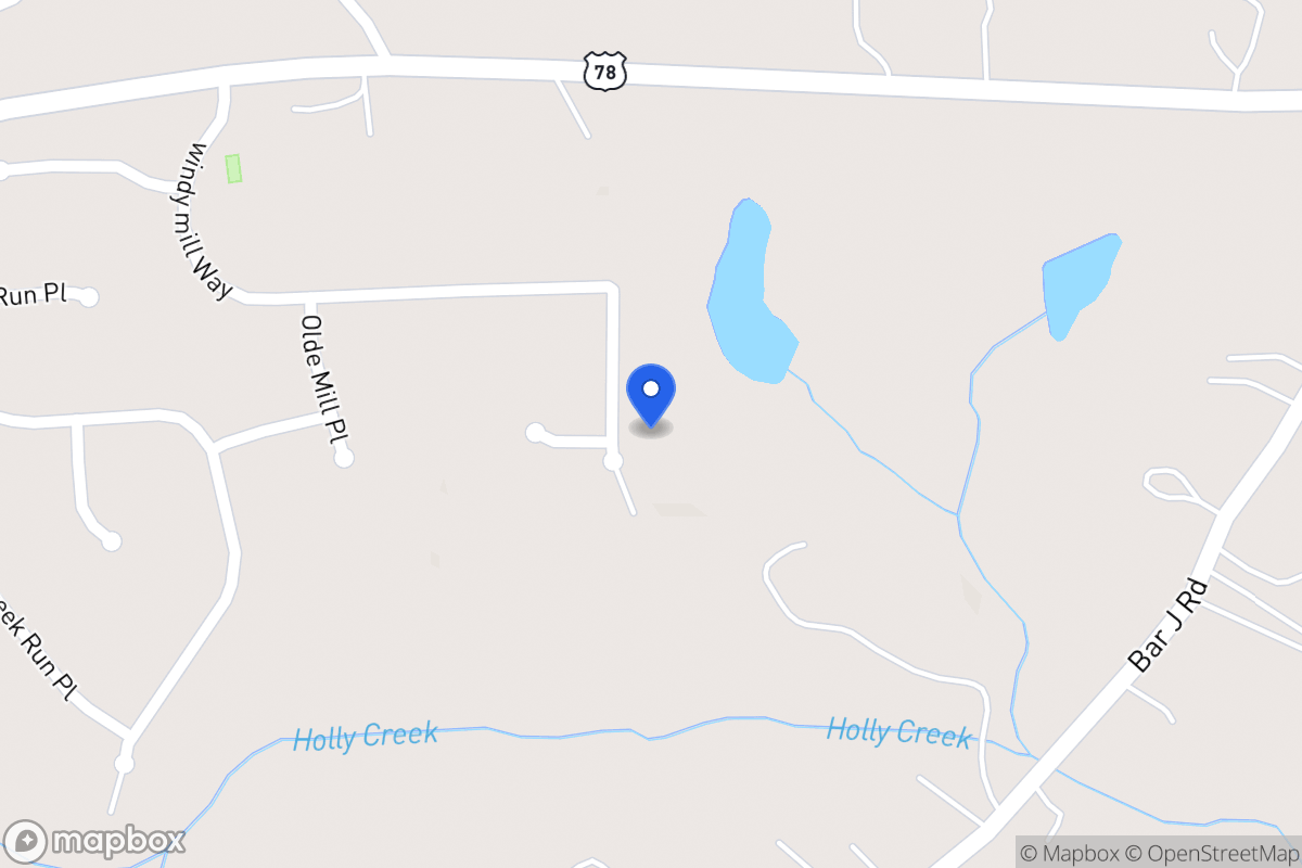 Map of 632 Windy Mill Way