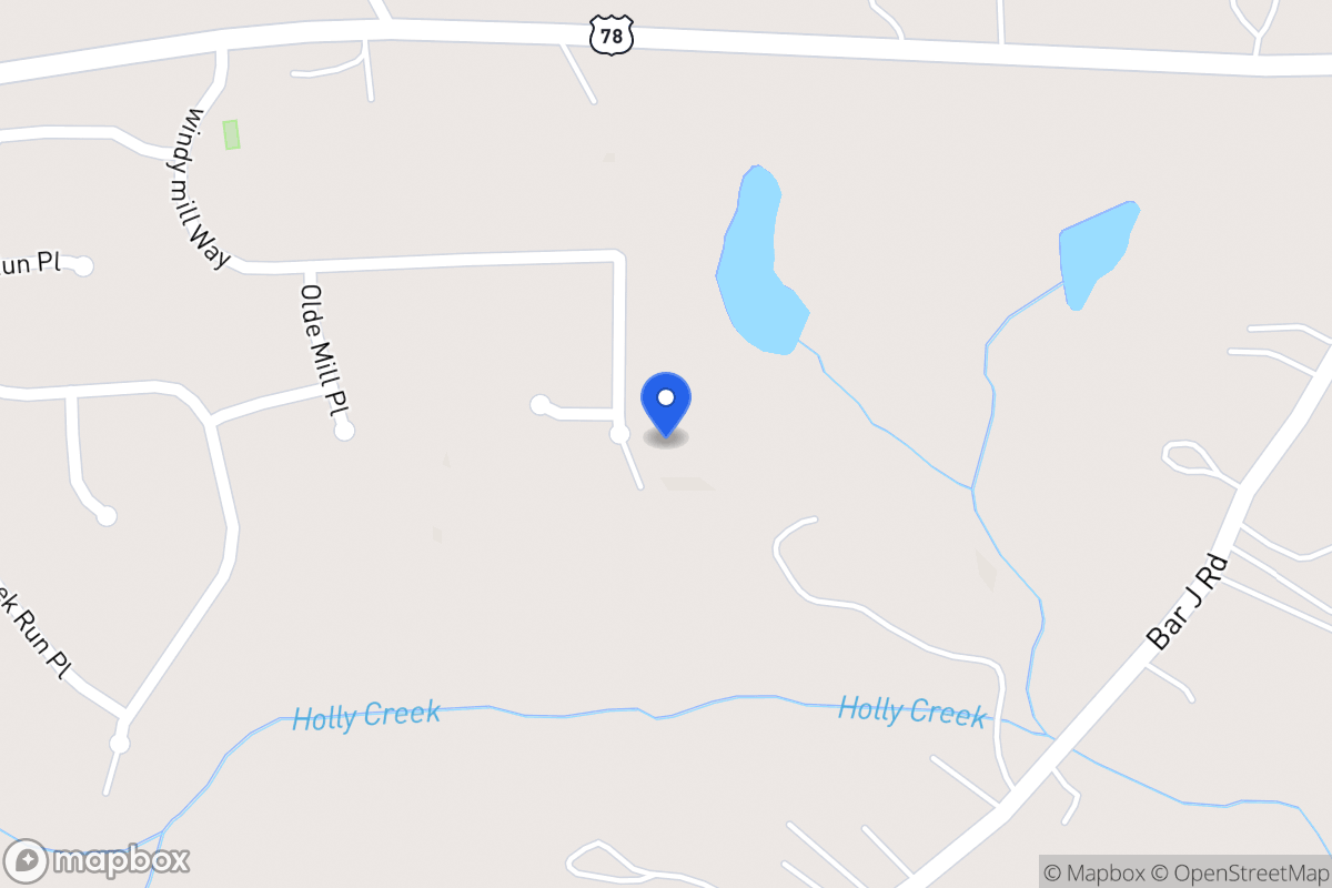 Map of 638 Windy Mill Way