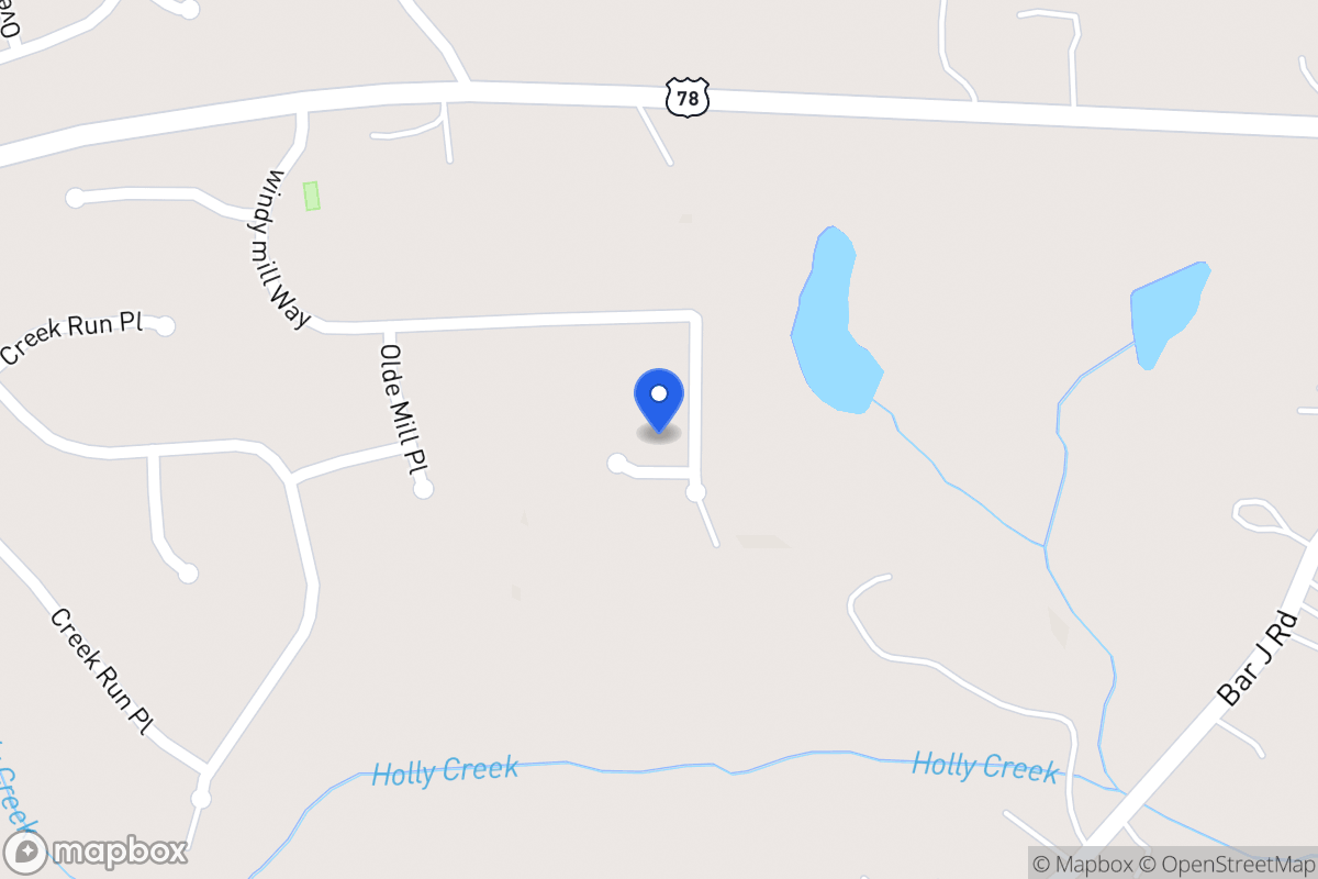 Map of 629 Windy Mill Way