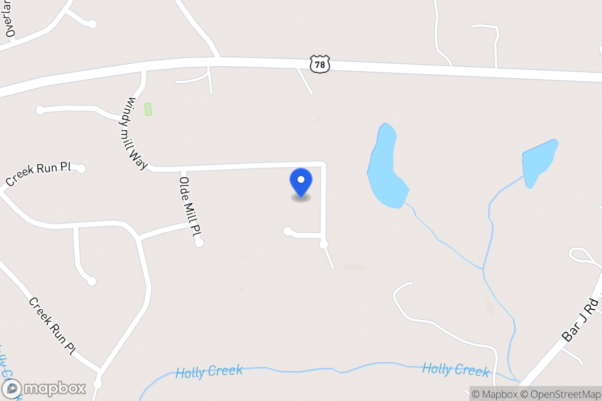 Map of 621 Windy Mill Way