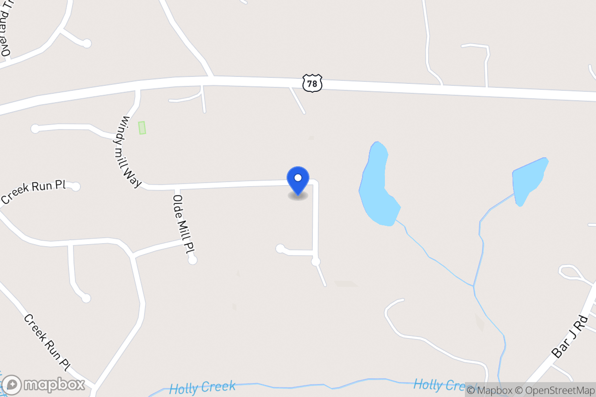Map of 609 Windy Mill Way