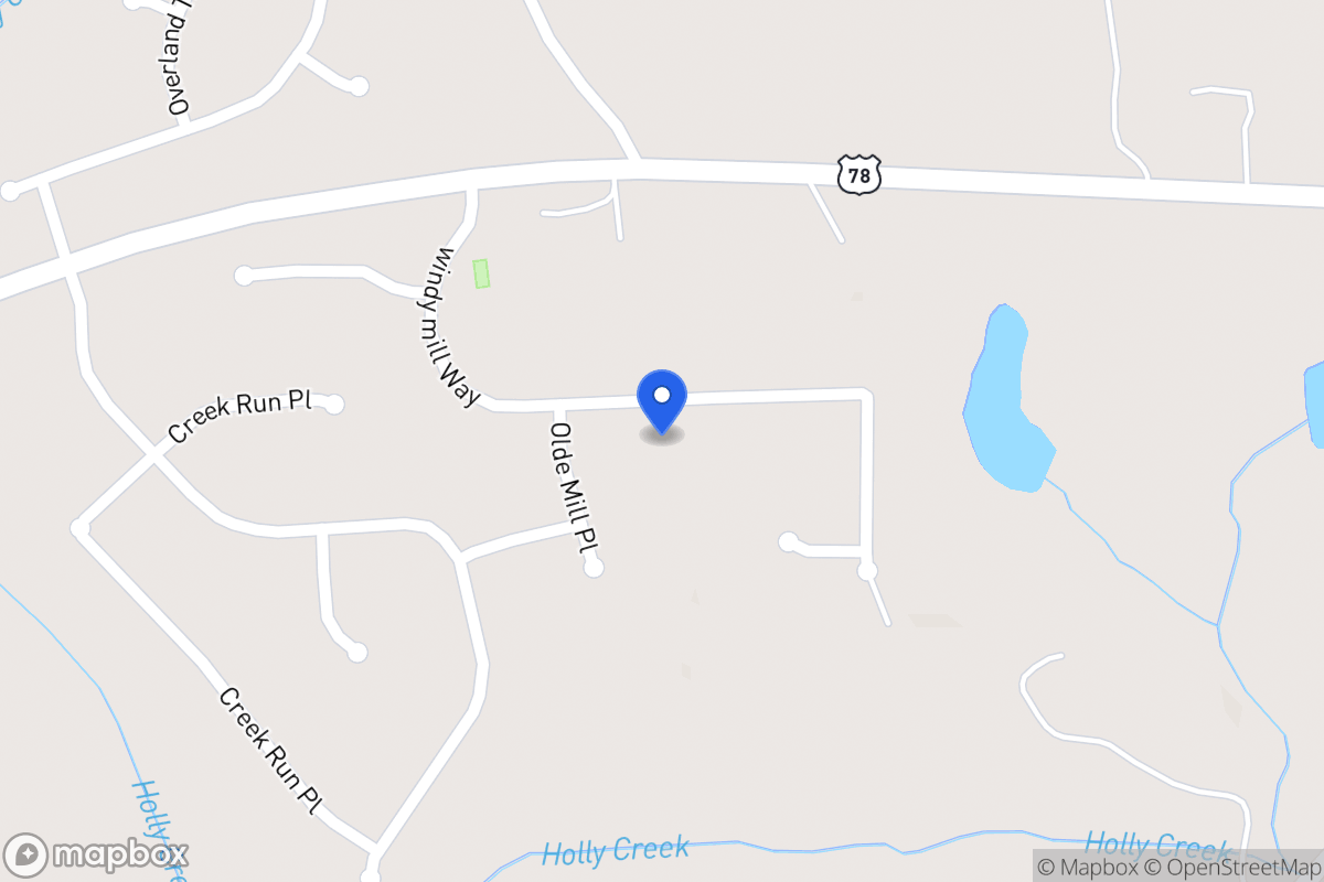 Map of 555 Windy Mill Way