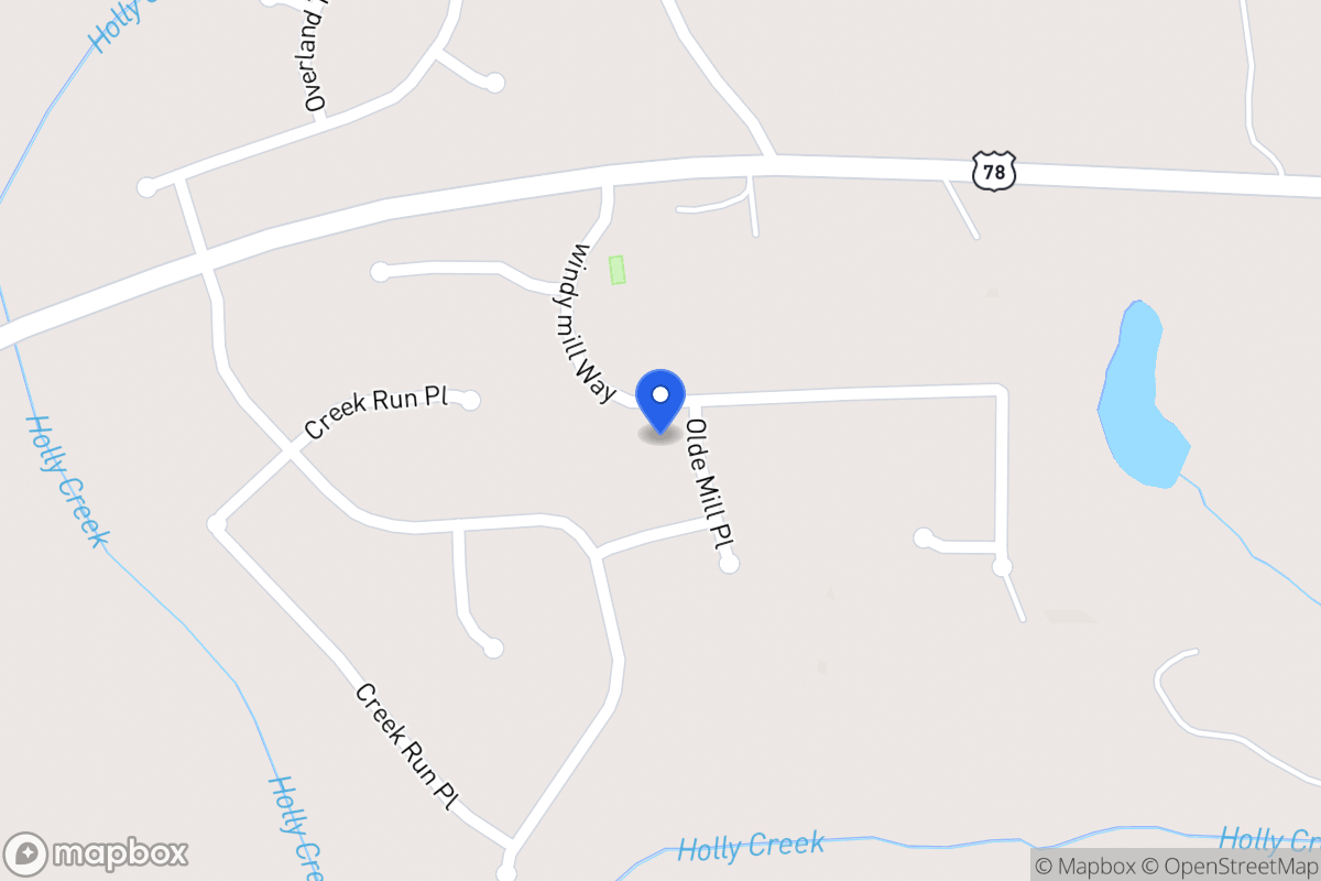 Map of 601 Olde Mill Pl