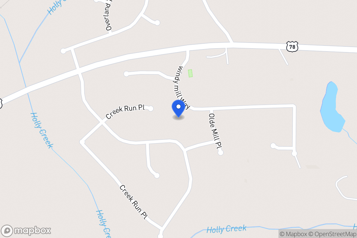 Map of 521 Windy Mill Way
