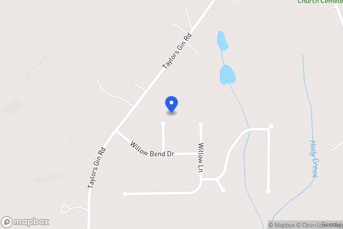 Map of 235 N Willow Ct