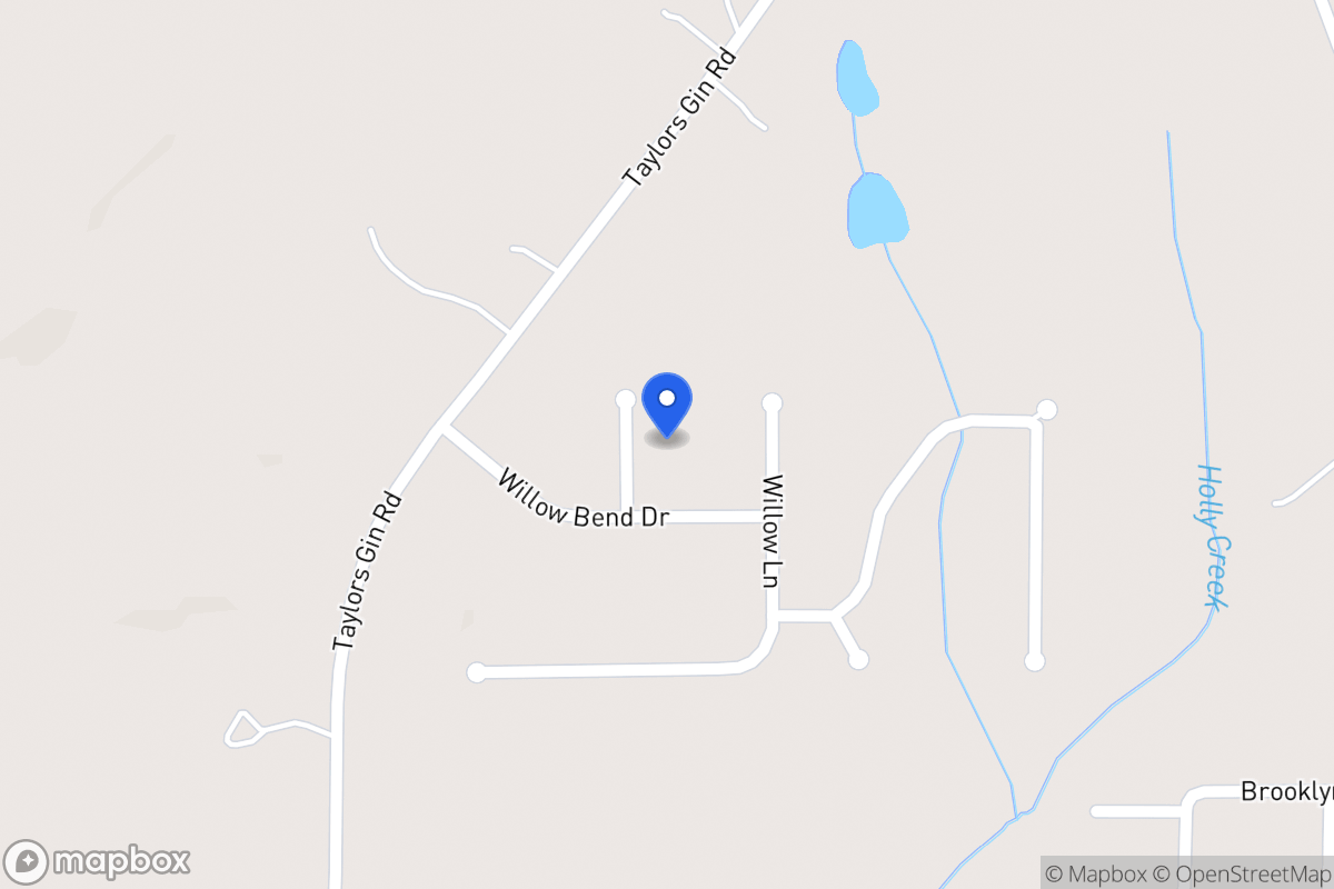 Map of 215 N Willow Ct