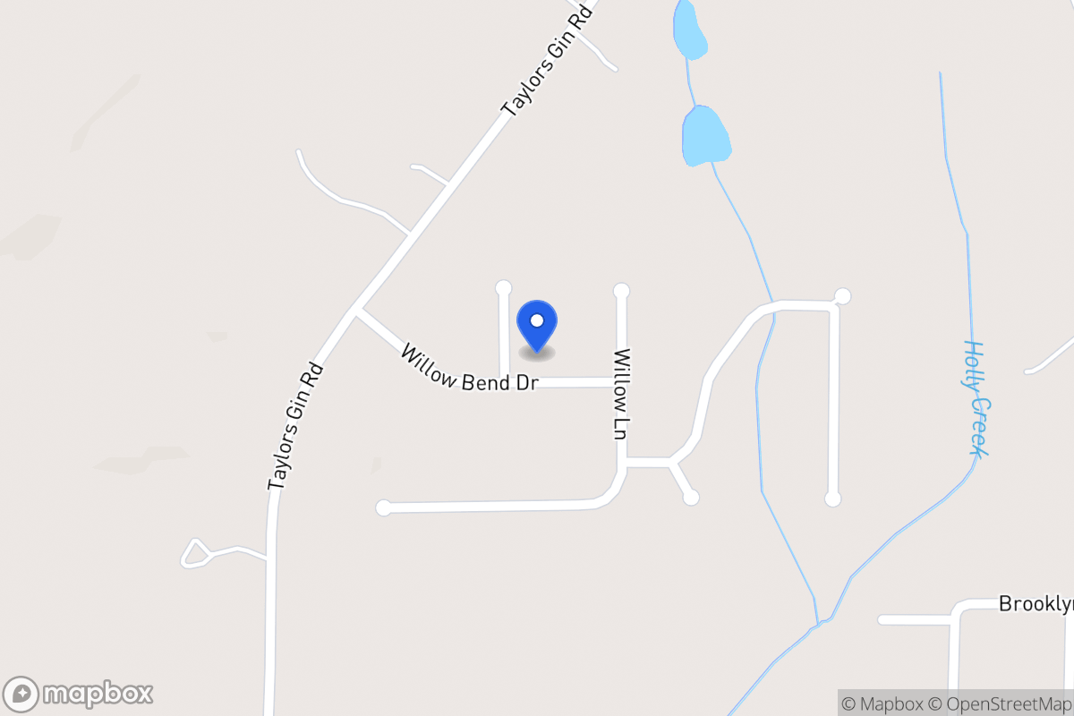 Map of 205 N Willow Ct
