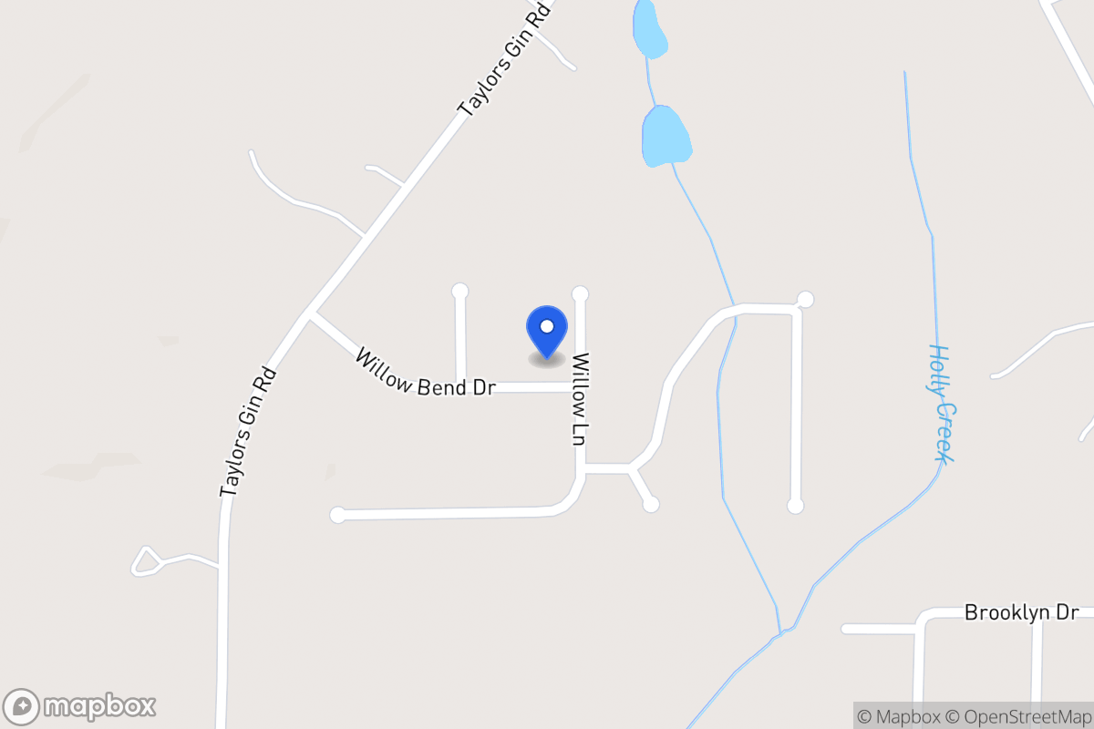 Map of 170 Willow Bend Dr