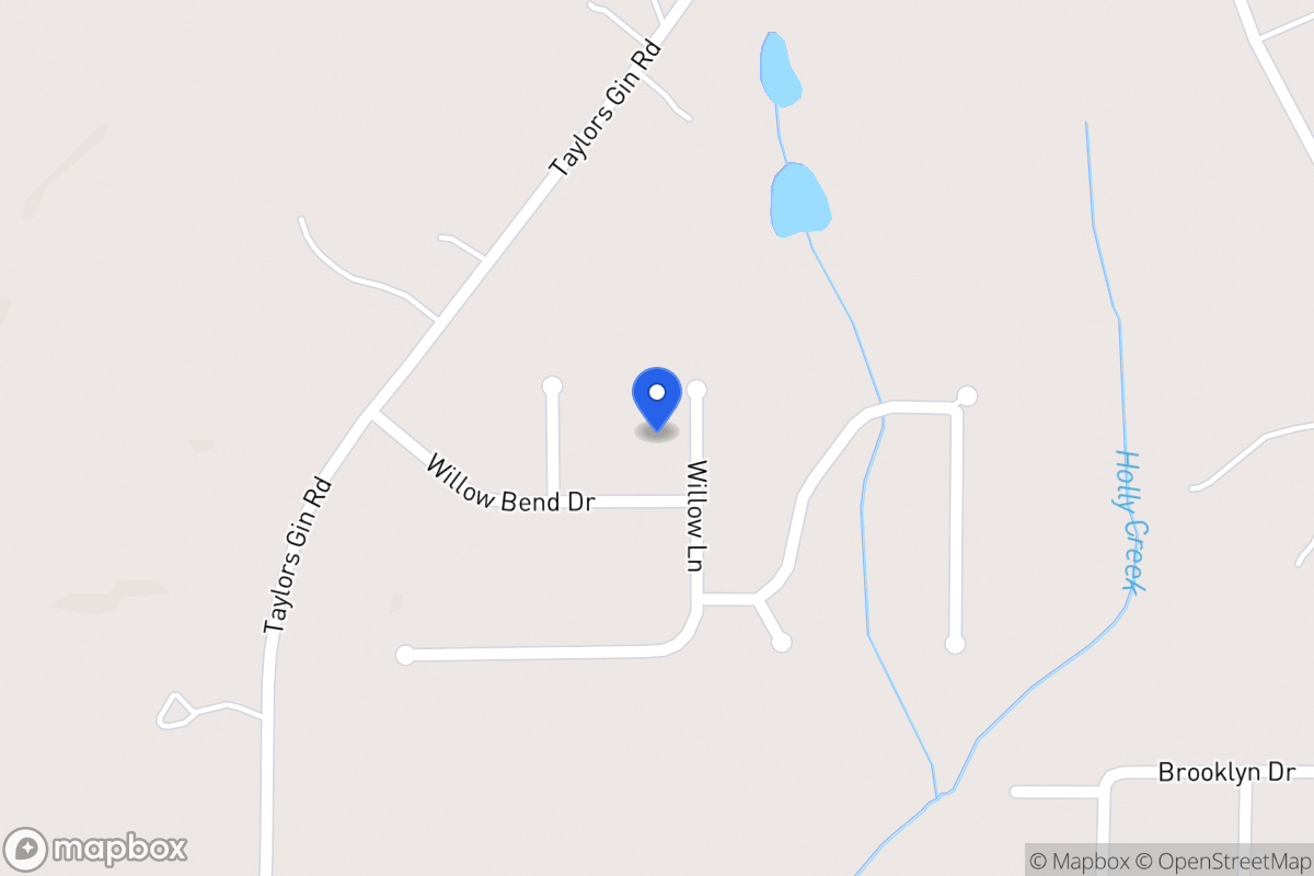 Map of 320 Willow Ln