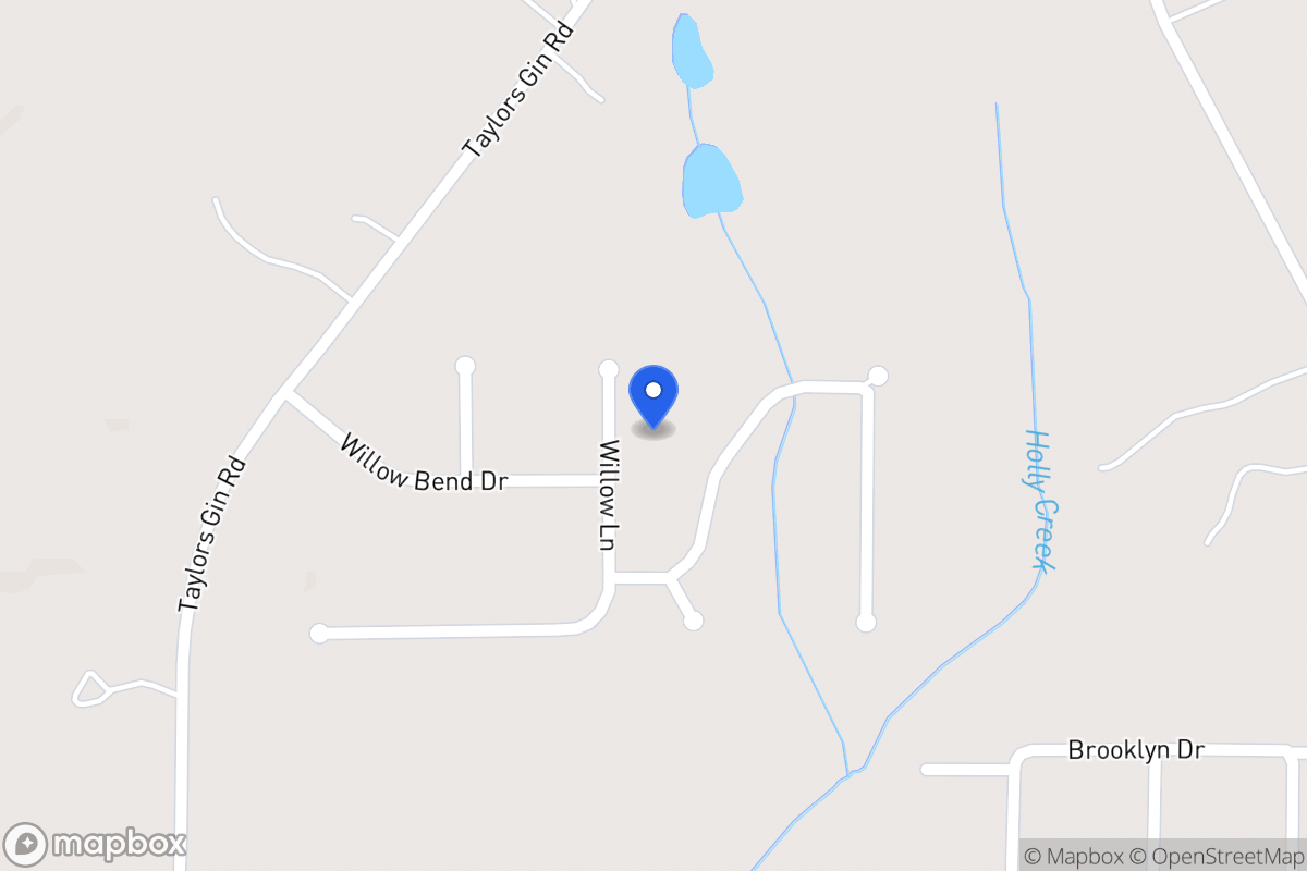 Map of 325 Willow Ln