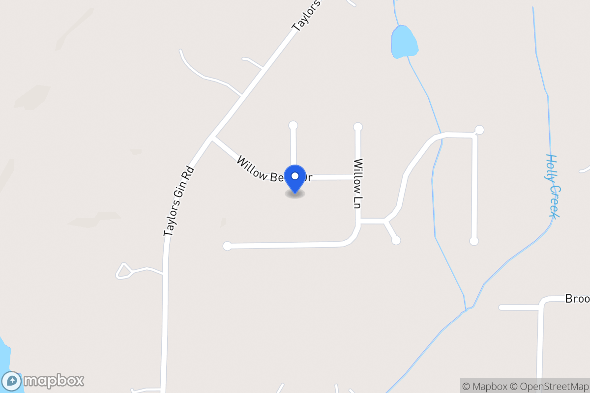 Map of 145 Willow Bend Dr