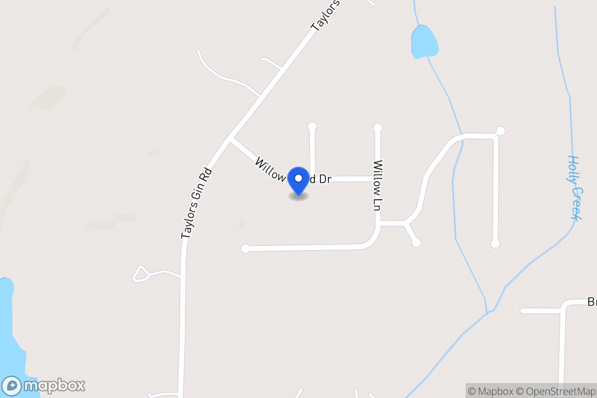 Map of 135 Willow Bend Dr