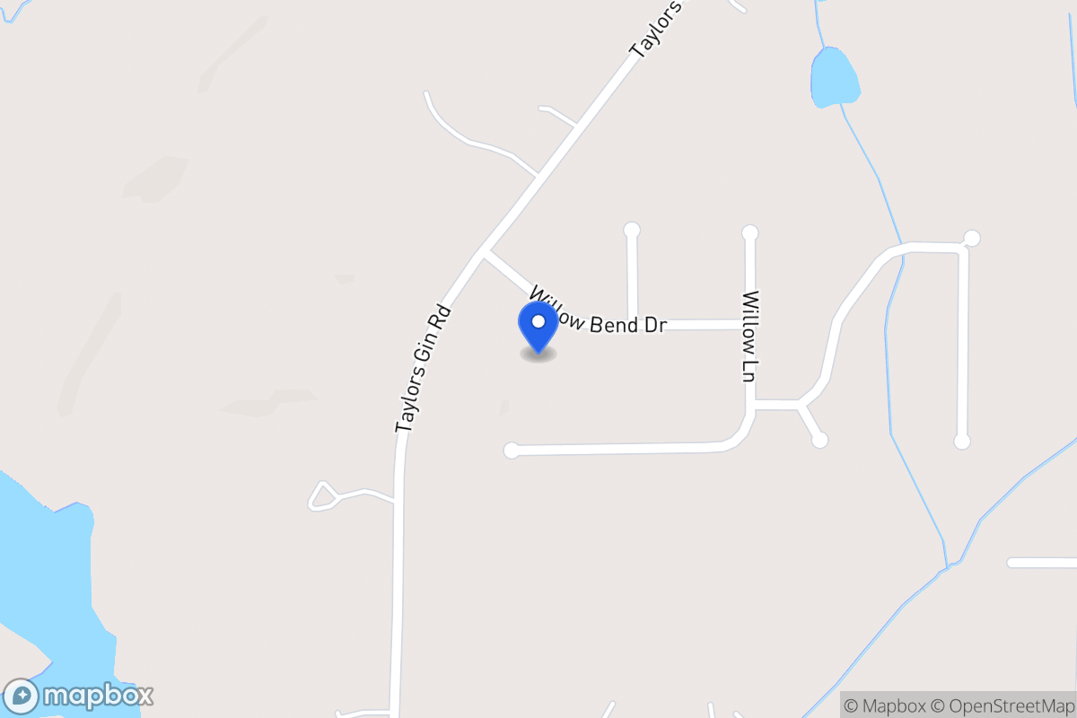 Map of 115 Willow Bend Dr