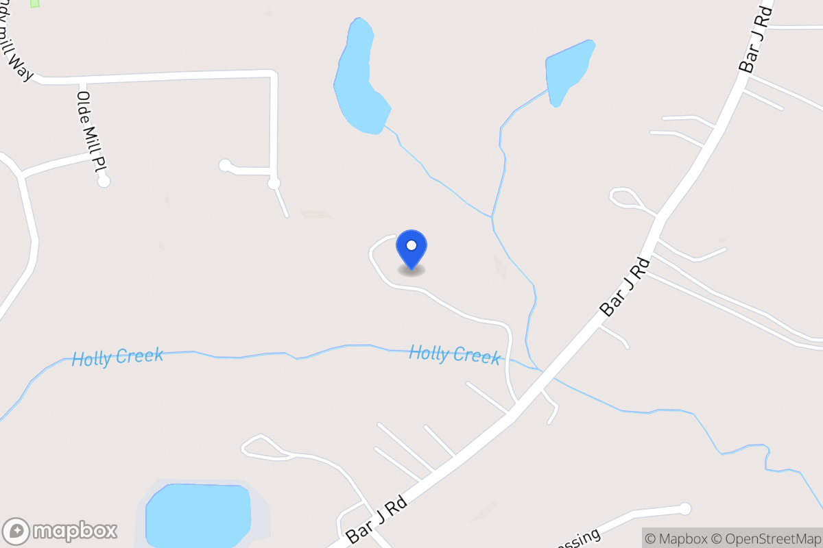 Map of 303 Bar J Rd