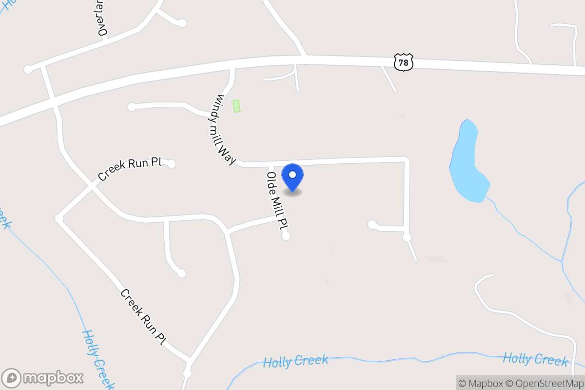 Map of 606 Olde Mill Pl