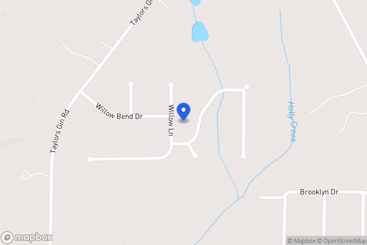 Map of 345 Willow Ln