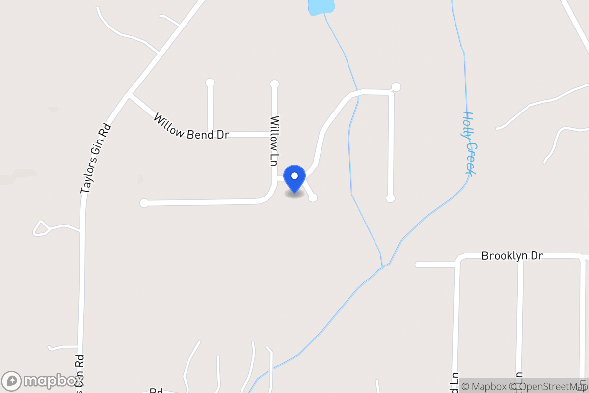 Map of 497 Willow Creek Dr