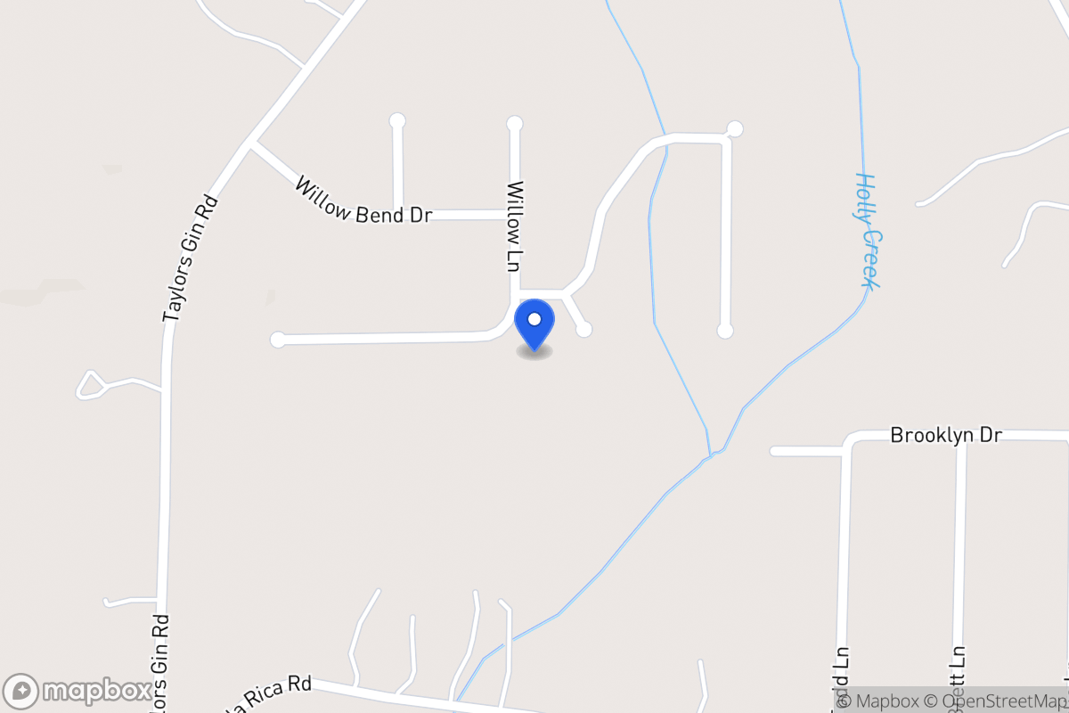 Map of 385 Willow Ln