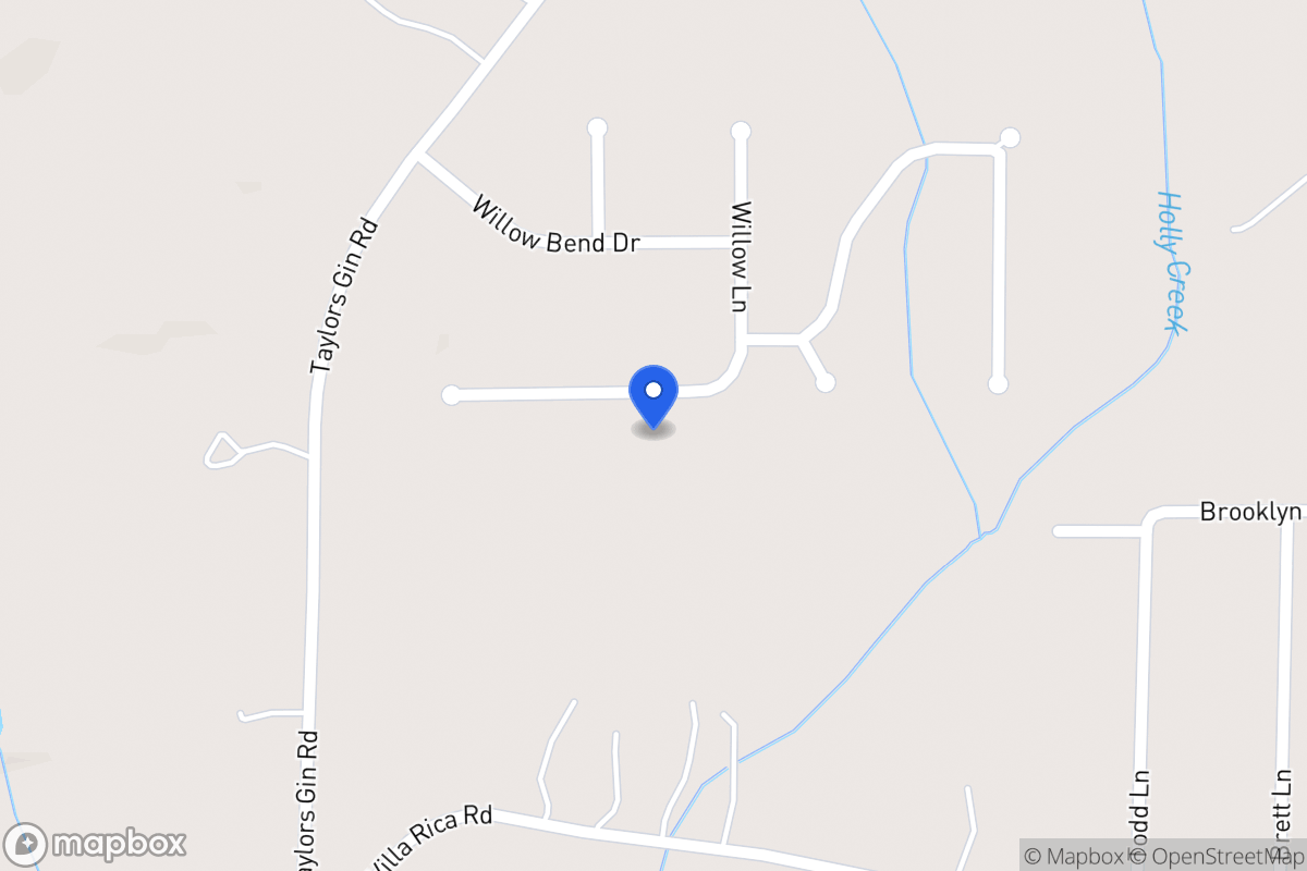 Map of 415 Willow Ln