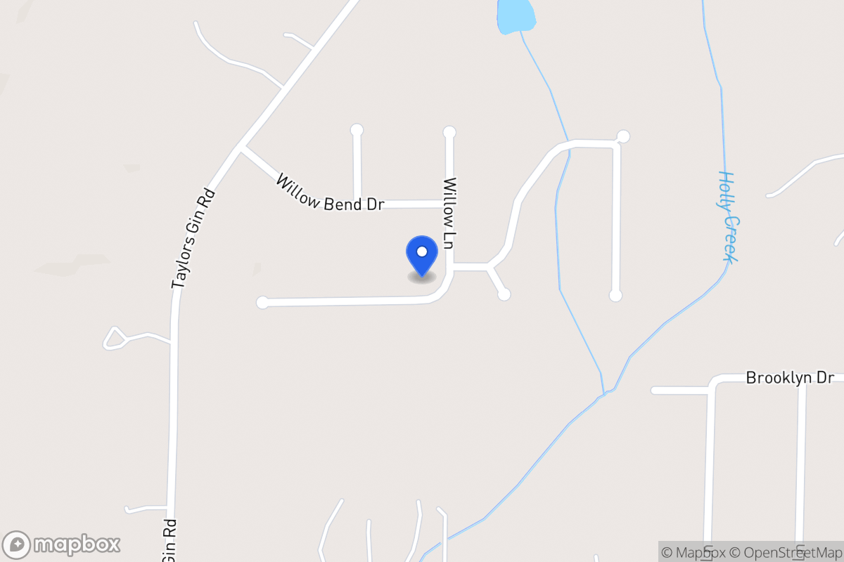 Map of 390 Willow Ln