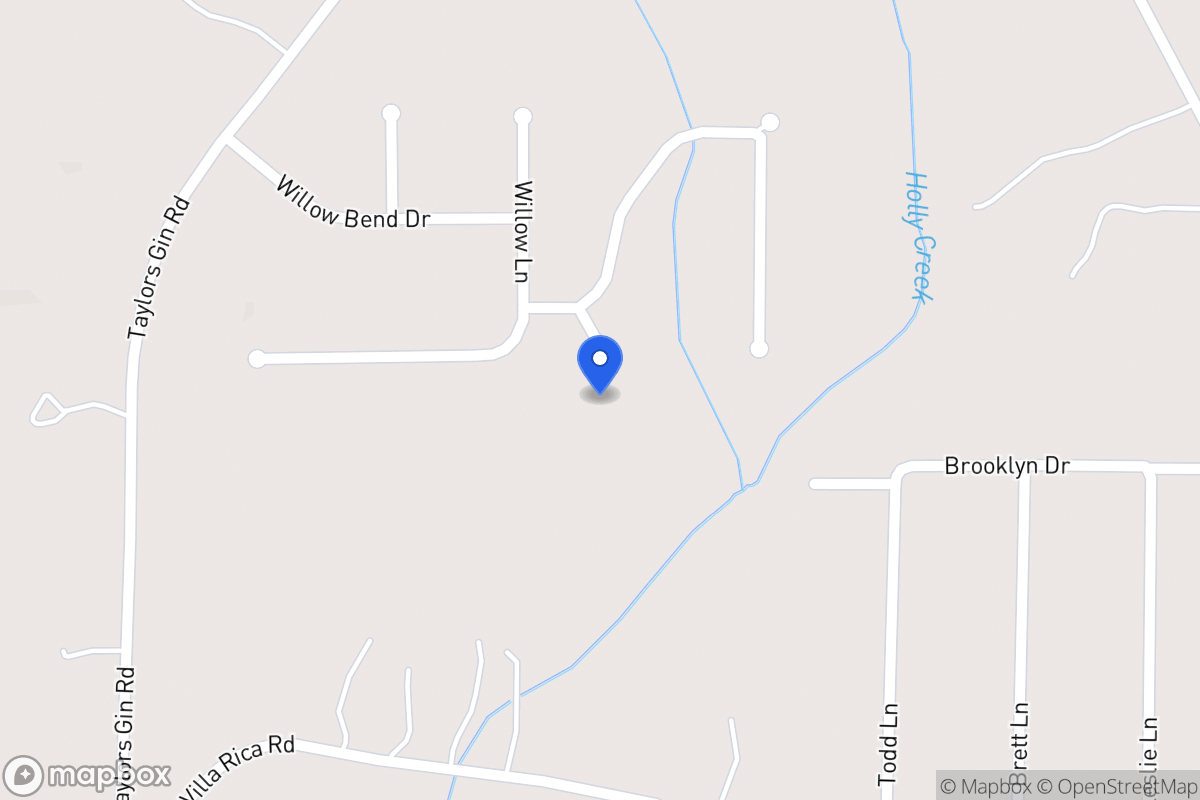Map of 401 Willow Leaf Ct
