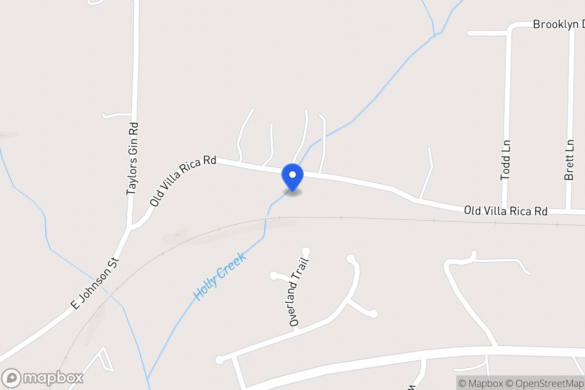 Map of 159 Old Villa Rica Rd