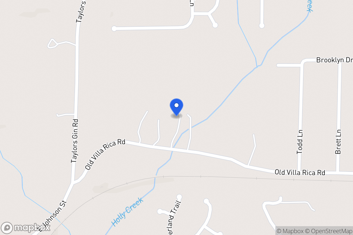 Map of 150 Old Villa Rica Rd