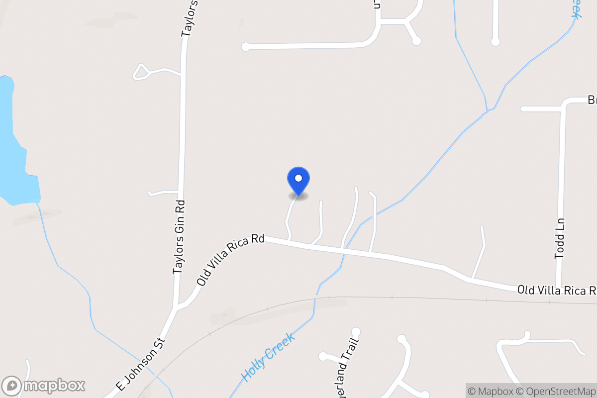 Map of 126 Old Villa Rica Rd