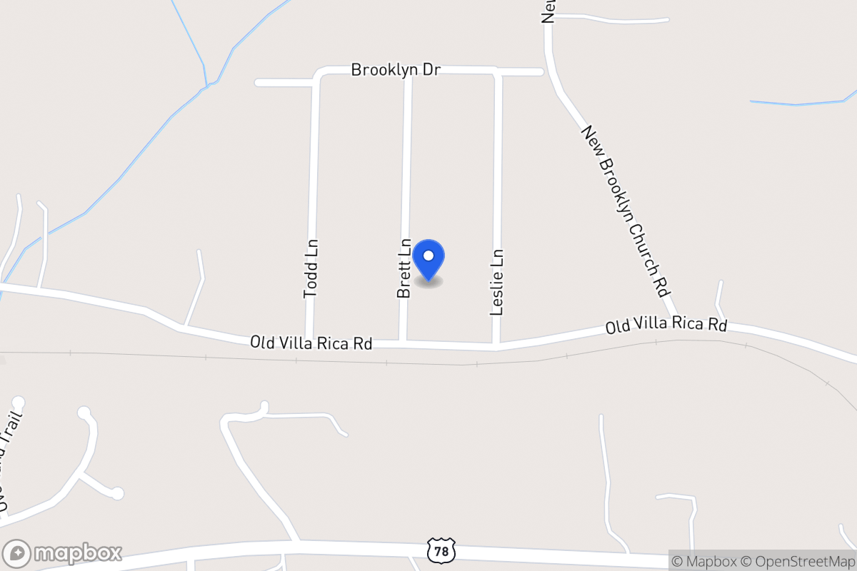Map of 25 Brett Ln