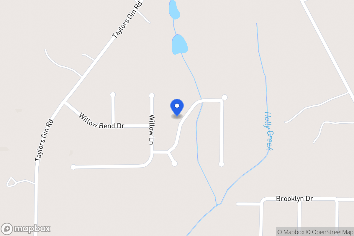 Map of 510 Willow Creek Dr