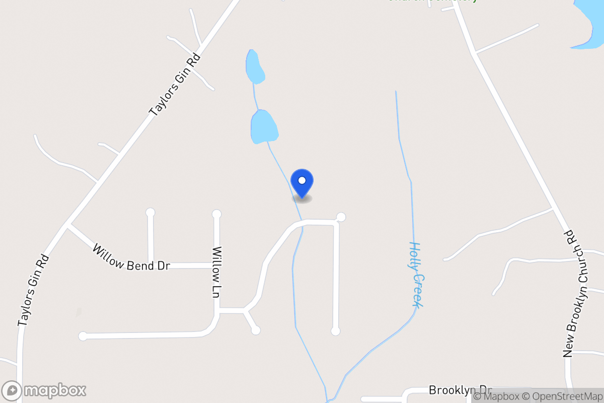 Map of 522 Willow Creek Dr