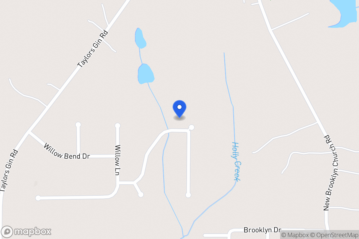 Map of 526 Willow Creek Dr