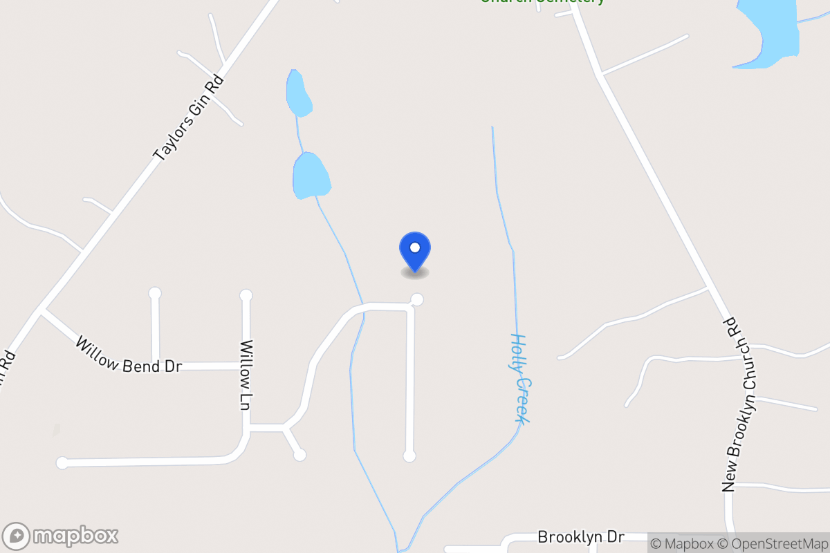 Map of 530 Willow Creek Dr
