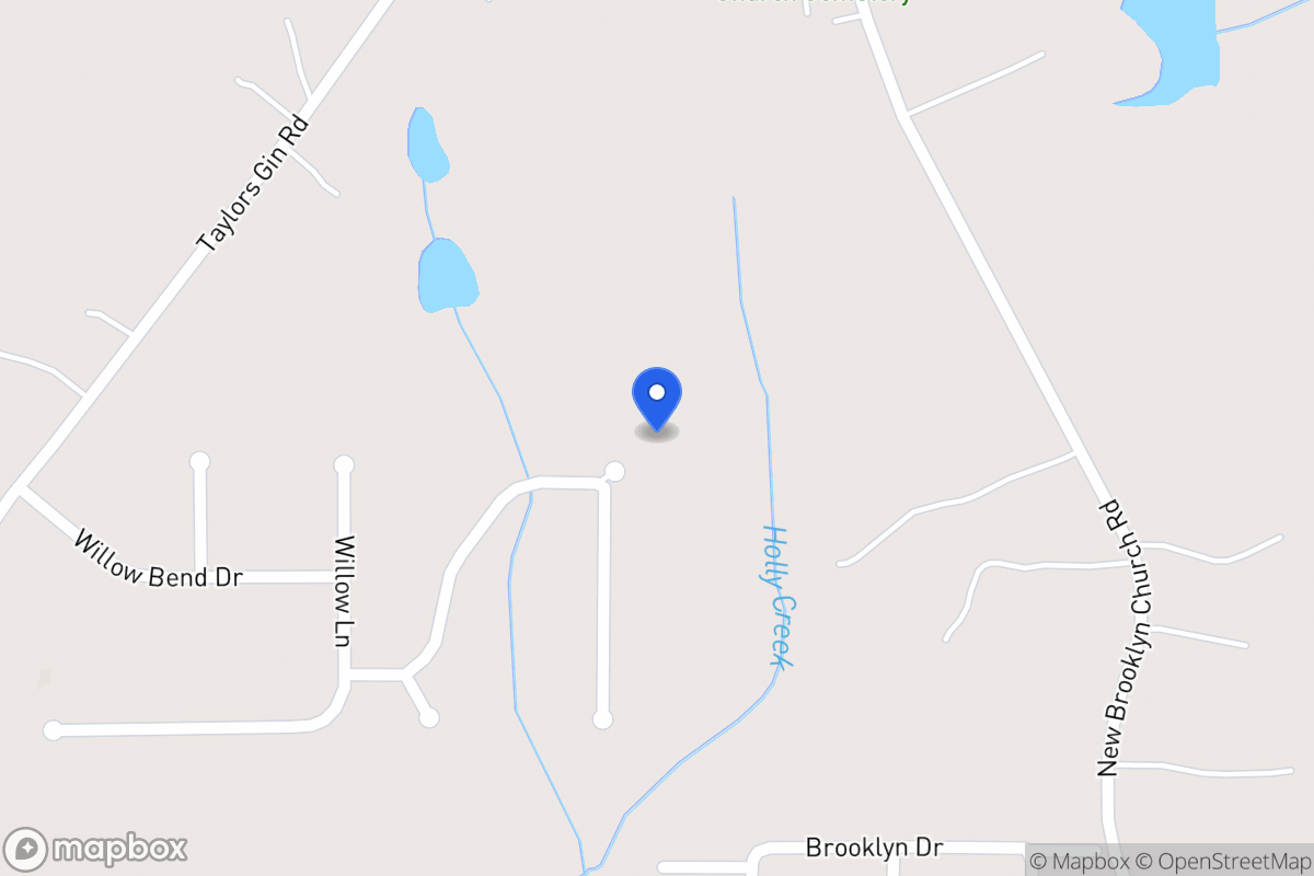 Map of 534 Willow Creek Dr