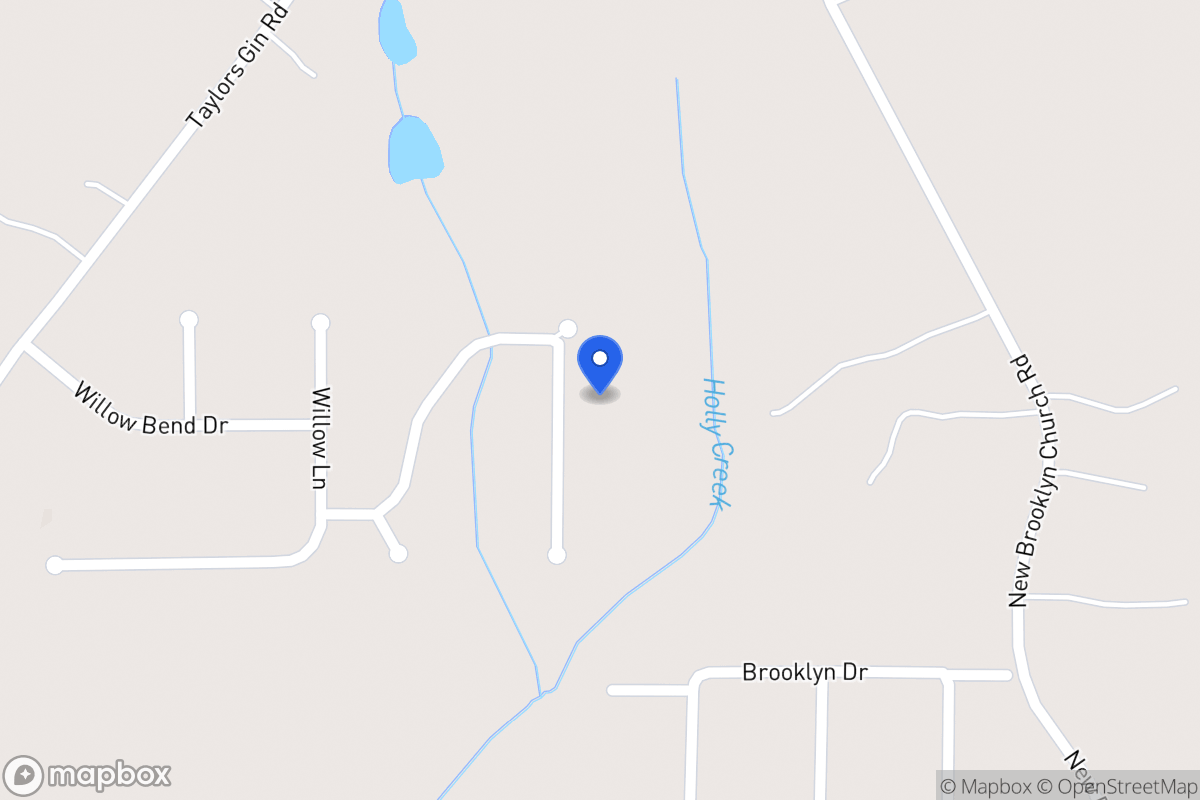 Map of 546 Willow Creek Dr