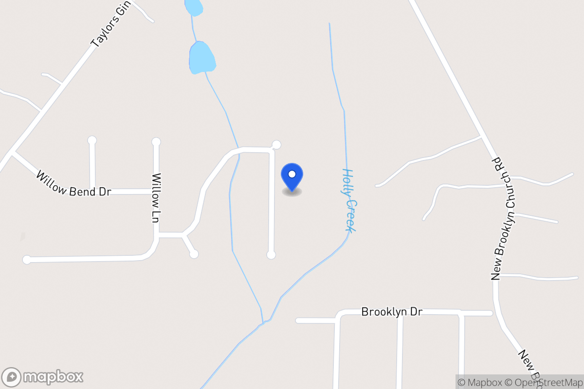 Map of 550 Willow Creek Dr