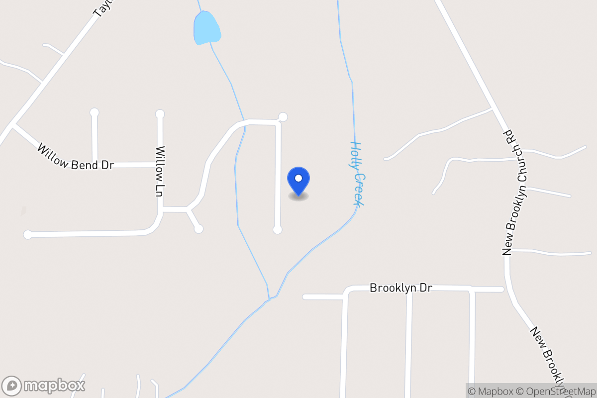 Map of 558 Willow Creek Dr