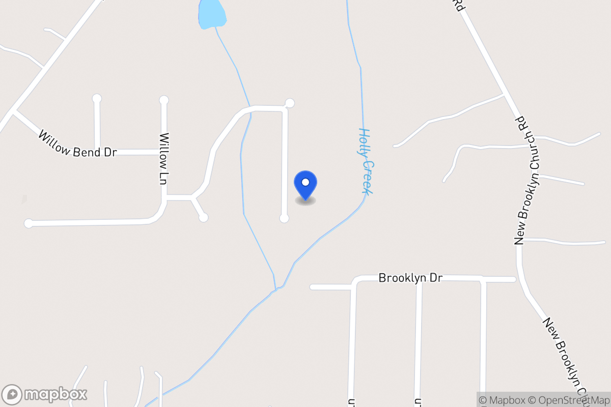 Map of 562 Willow Creek Dr