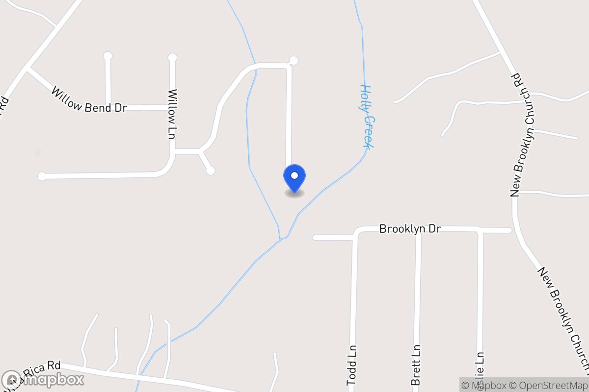 Map of 570 Willow Creek Dr