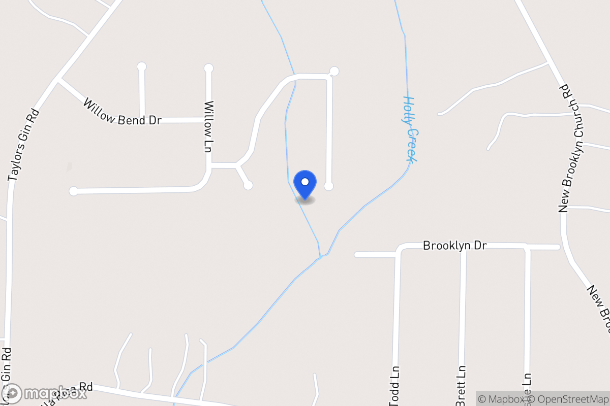 Map of 569 Willow Creek Dr
