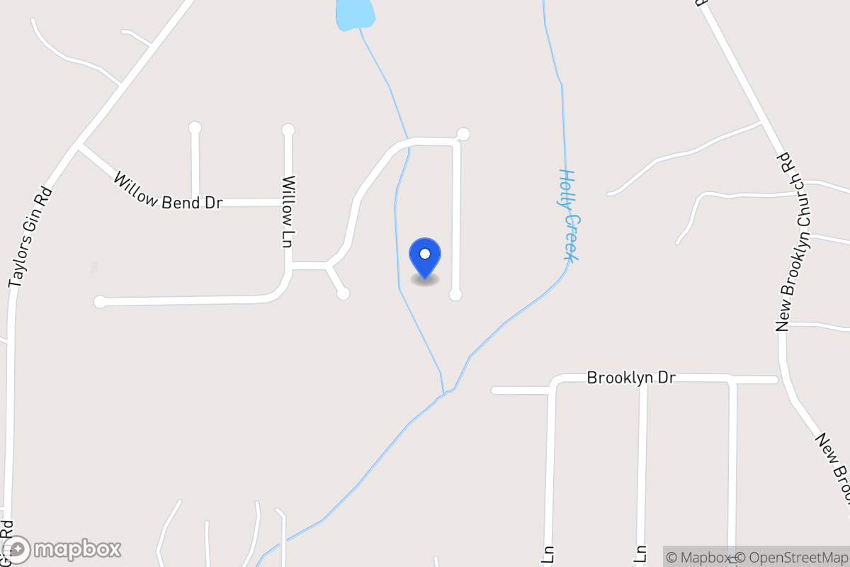 Map of 565 Willow Creek Dr