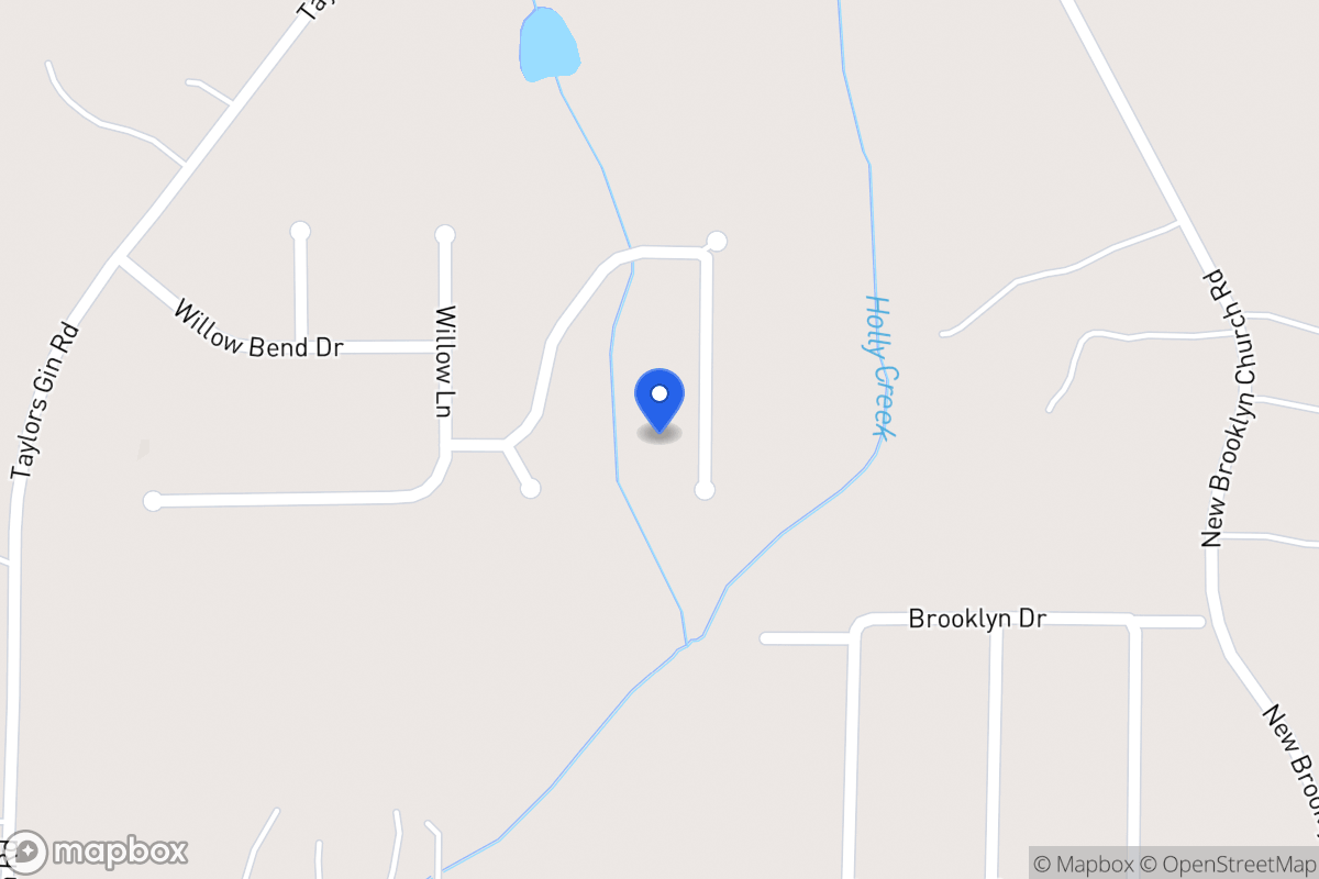 Map of 561 Willow Creek Dr
