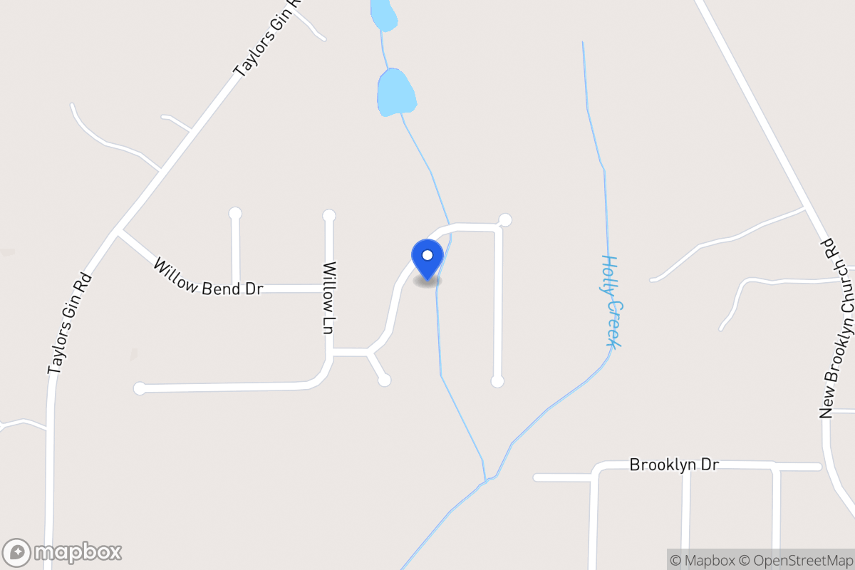 Map of 513 Willow Creek Dr