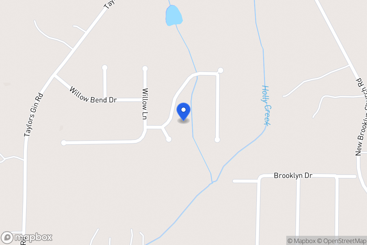 Map of 505 Willow Creek Dr