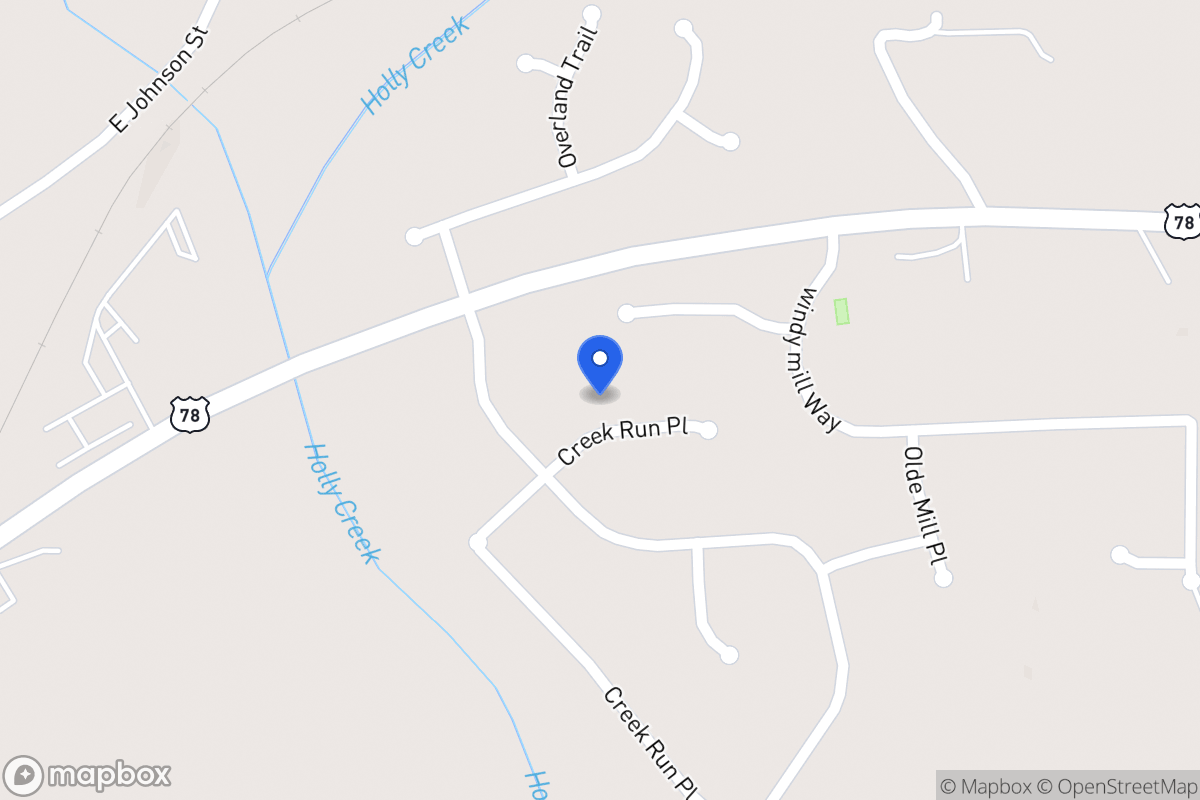 Map of 990 Creek Run Pl