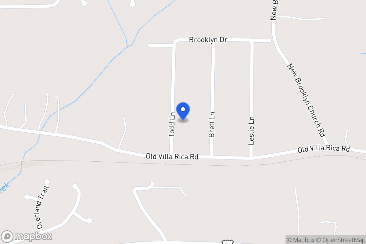 Map of 45 Todd Ln