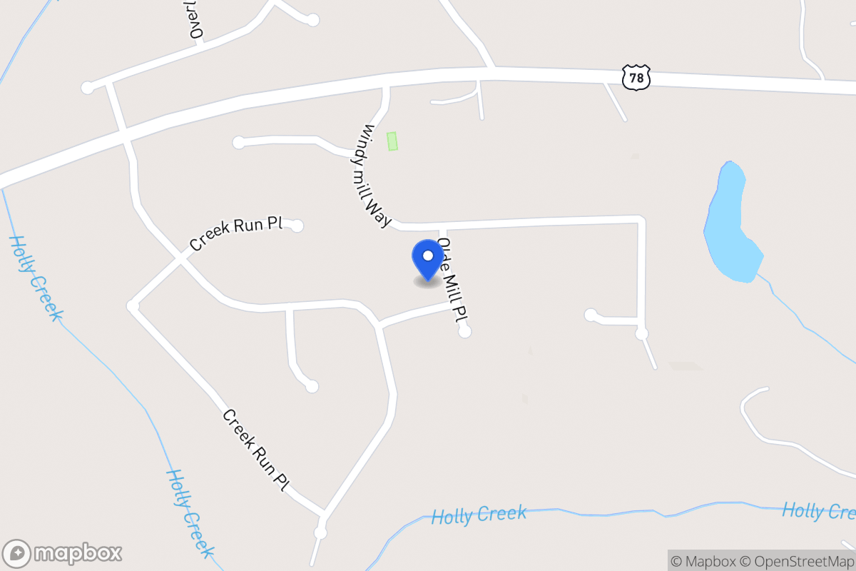 Map of 605 Olde Mill Pl