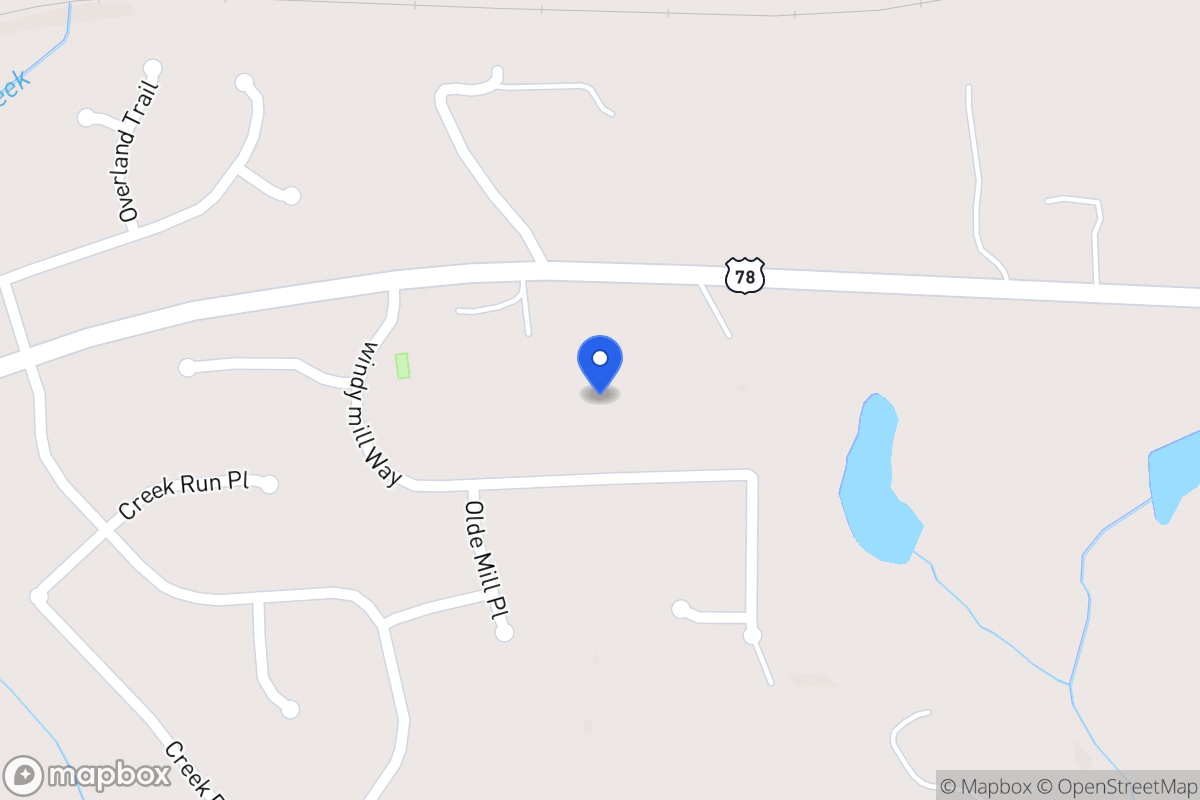 Map of 78 Hwy