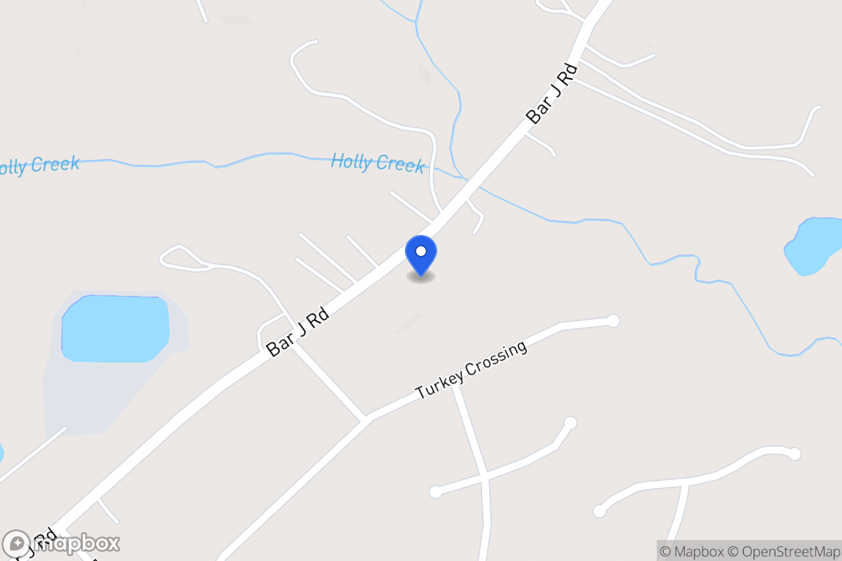 Map of 372 Bar J Rd