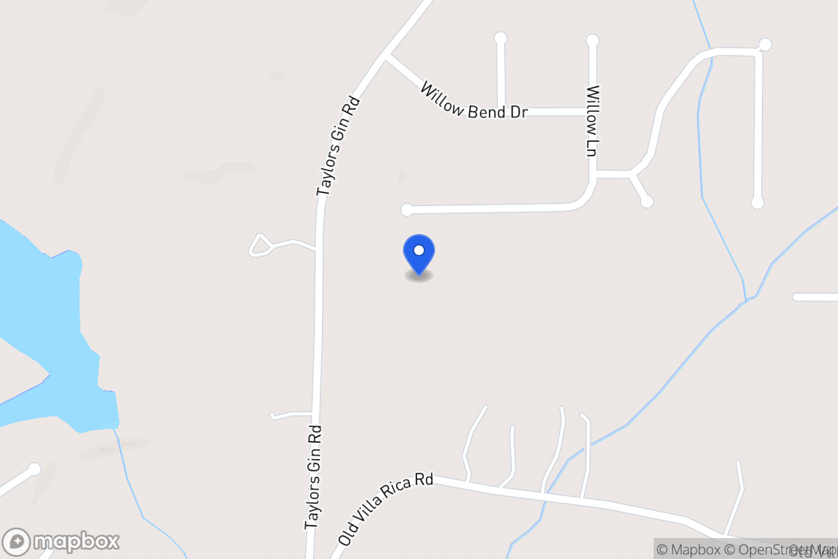 Map of 175 Taylors Gin Rd